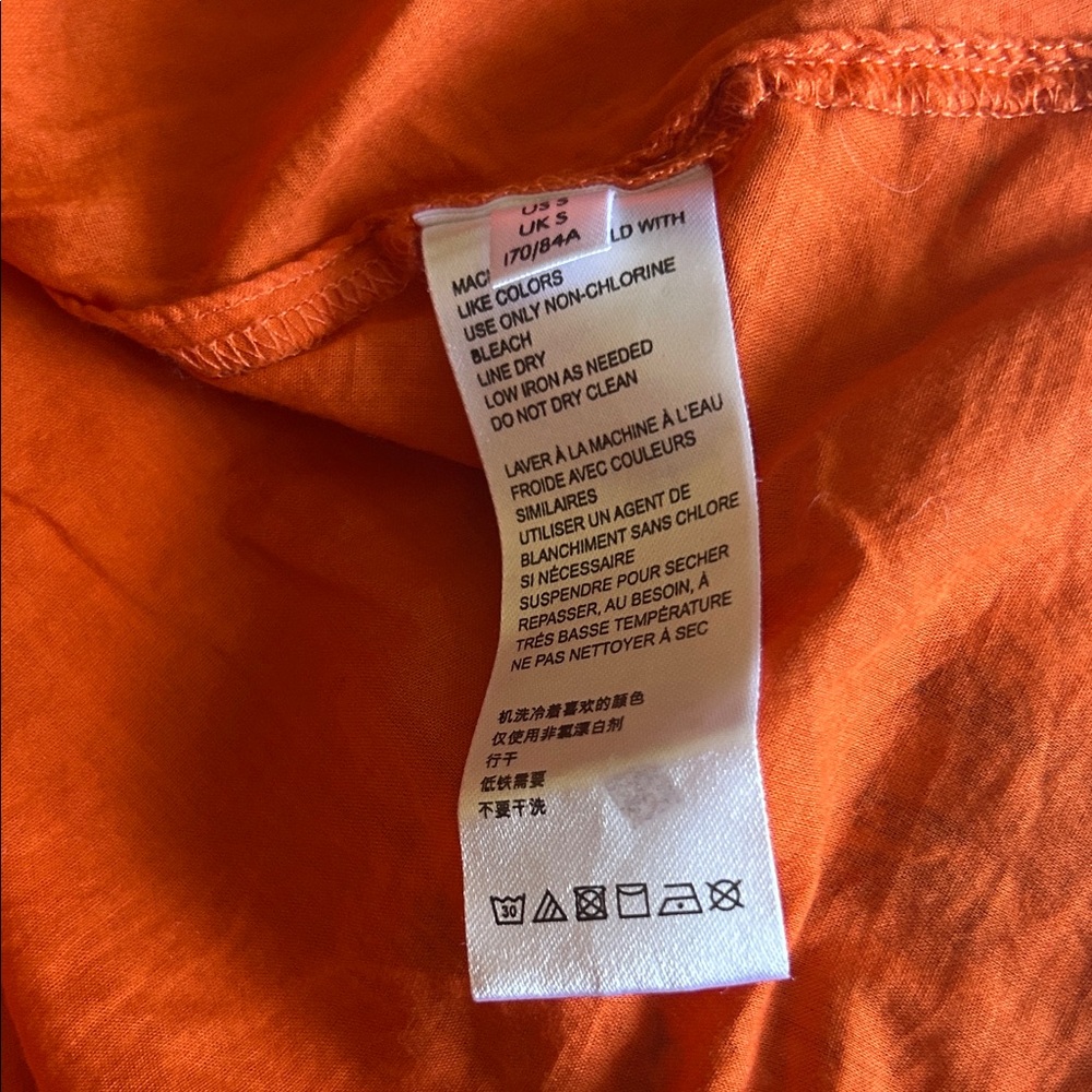 Urban Outfitters Orange Floral Mini Dress - Picture 8 of 10